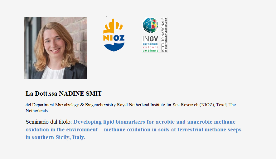 Seminary: Developing lipid biomarkers for aerobic and anaerobic methane oxidation in the environment – methane oxidation in soils at terrestrial methane seeps in  southern Sicily, Italy.