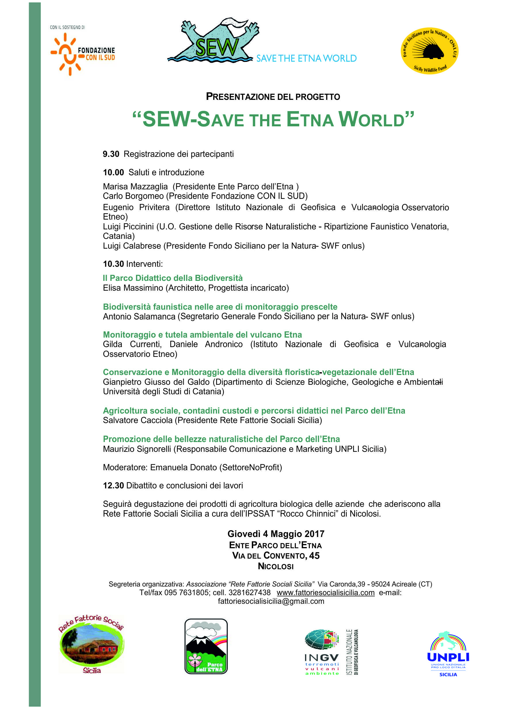 SEW-Save the Etna World
