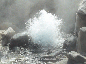 Karymsky geyser