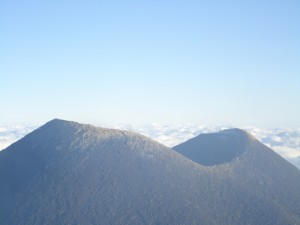 Cratere di sudest sull' Etna